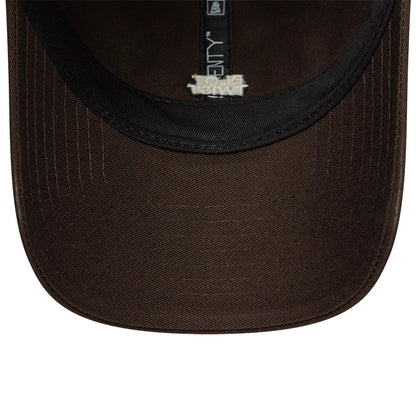 This is a  New Era Slogan Plot Twist Dark Brown 9TWENTY Adjustable Cap 7