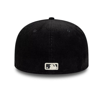 This is a Chicago White Sox MLB Cord Black 59FIFTY Fitted Cap 4