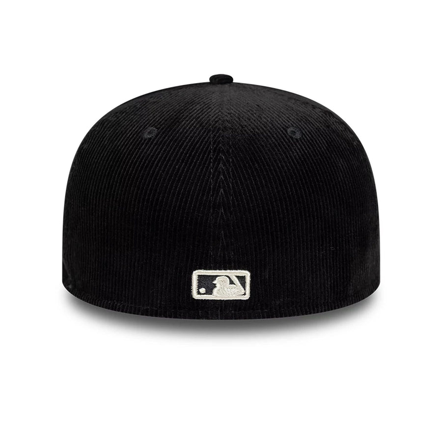 This is a Chicago White Sox MLB Cord Black 59FIFTY Fitted Cap 4