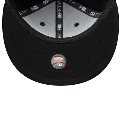 This is a Chicago White Sox MLB Cord Black 59FIFTY Fitted Cap 7