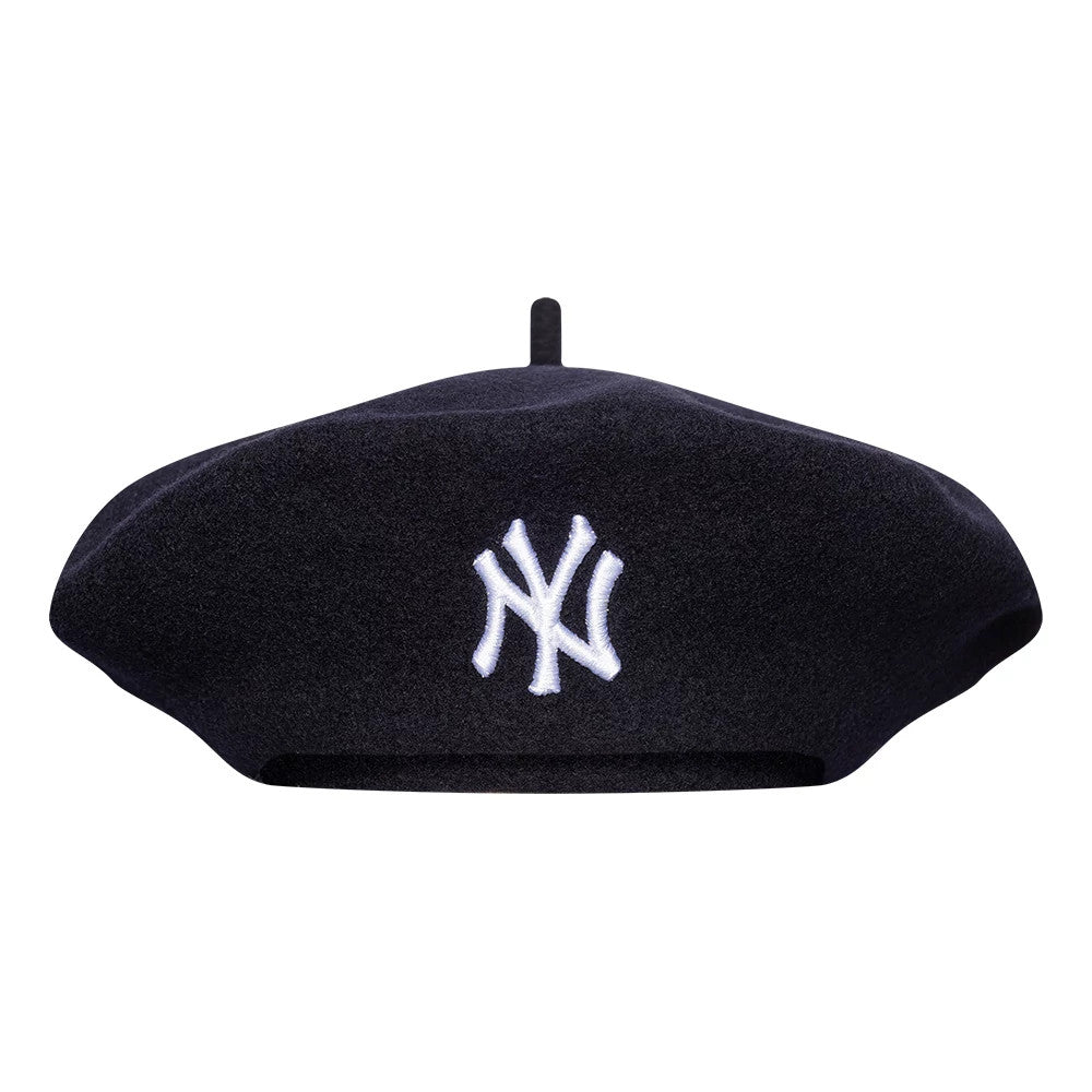 This is a New York Yankees Womens MLB Wool Navy Beret 2