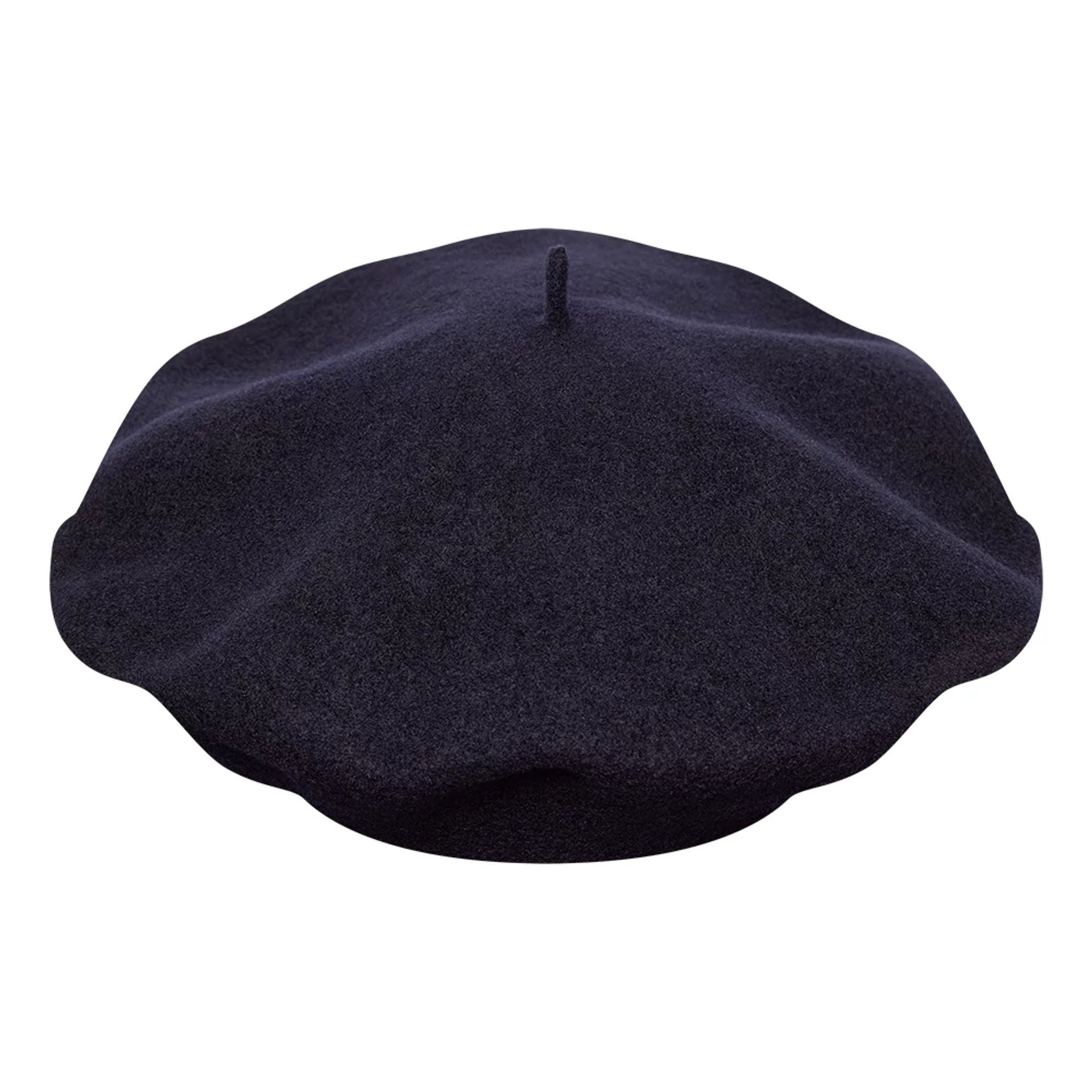 This is a New York Yankees Womens MLB Wool Navy Beret  4