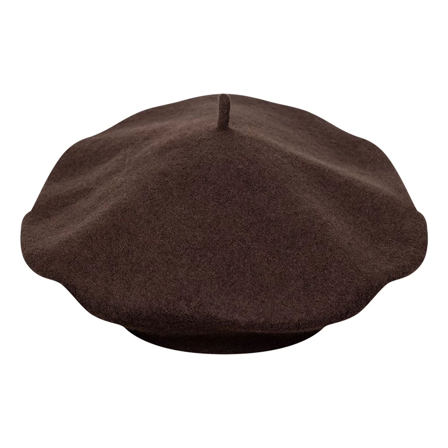 This is a New York Yankees Womens MLB Wool Dark Brown Beret  4