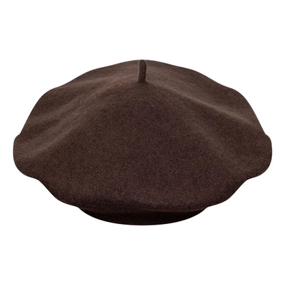 This is a New York Yankees Womens MLB Wool Dark Brown Beret  4