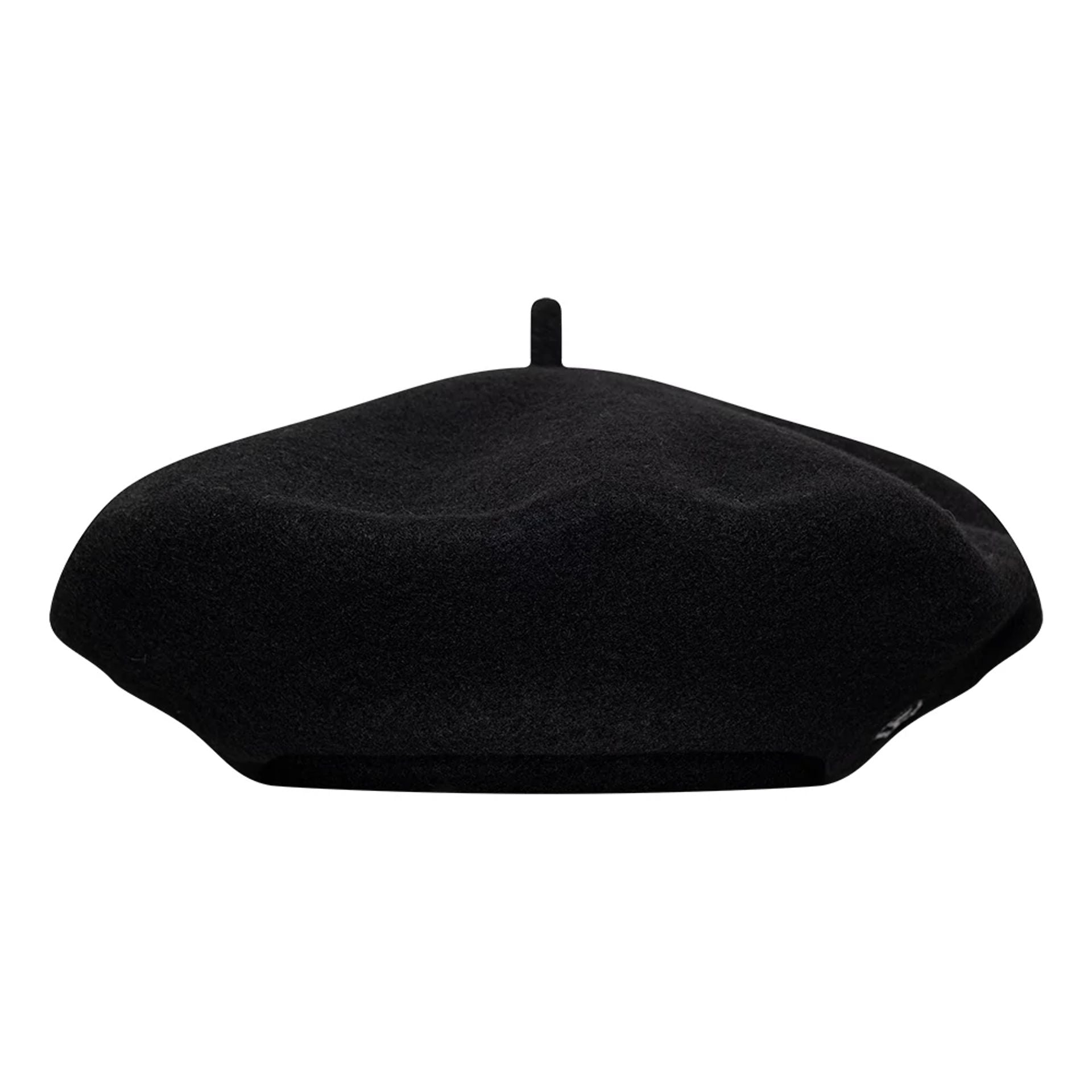 This is a  Womens New Era Wool Black Beret  2