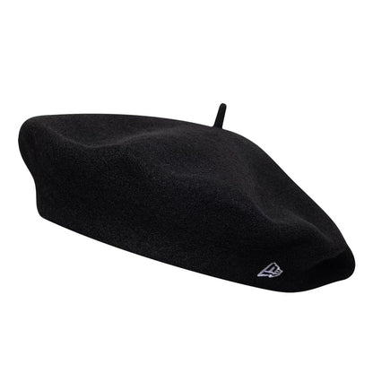 This is a  Womens New Era Wool Black Beret 1