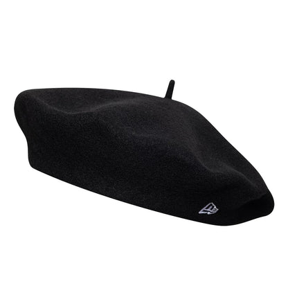 This is a  Womens New Era Wool Black Beret 1