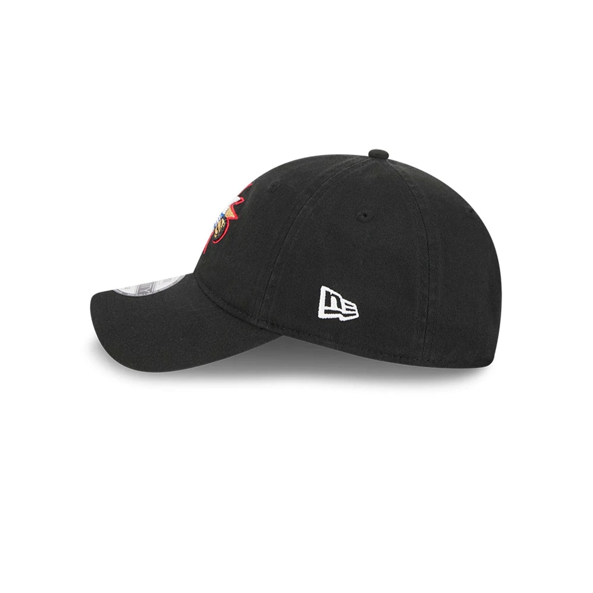 Pictured is this NBA Classic Philadelphia 76ers 9TWENTY Adjustable cap in black. 4