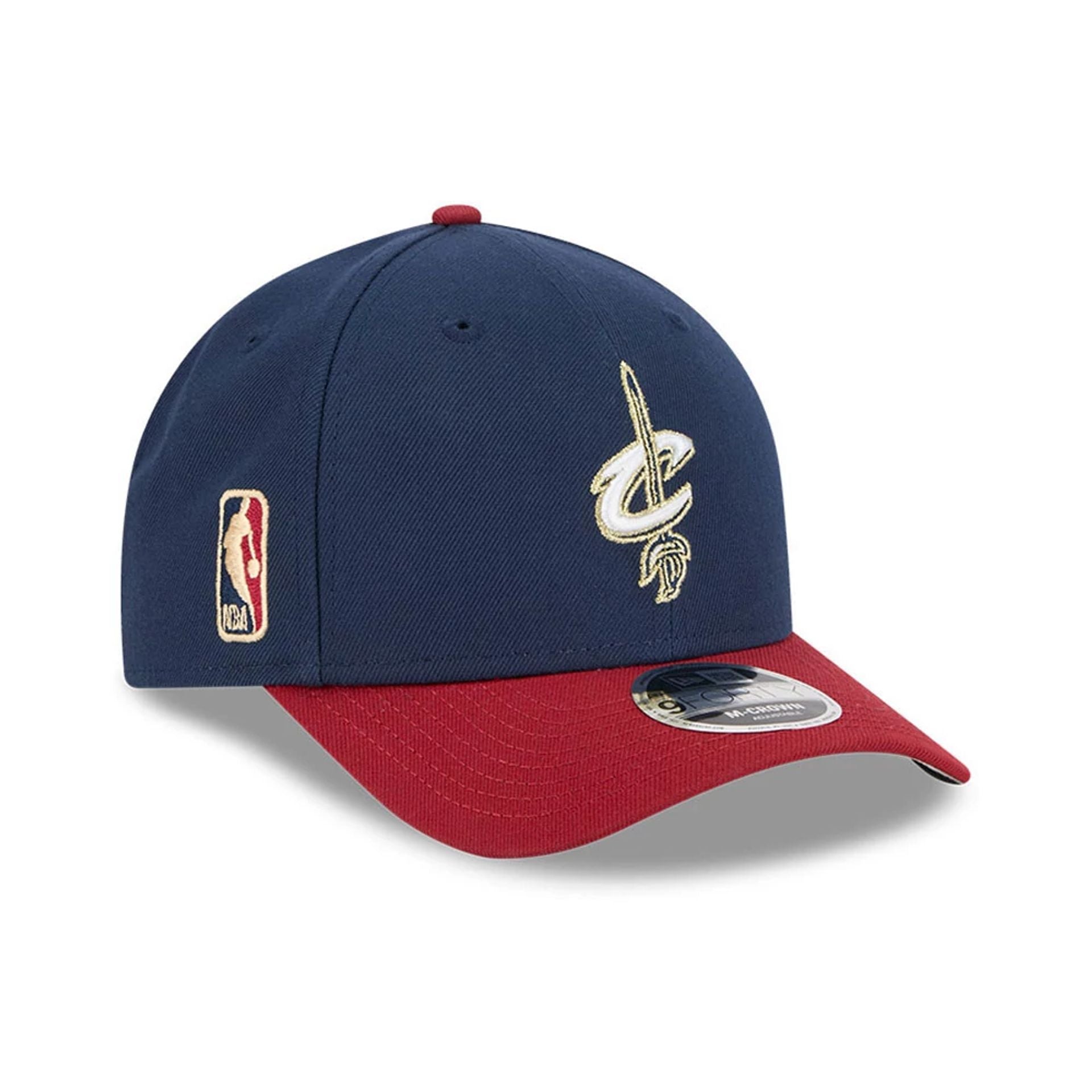 Pictured is this NBA Classic Cleveland Cavaliers 9FORTY M-Crown Adjustable cap in dark blue. 1