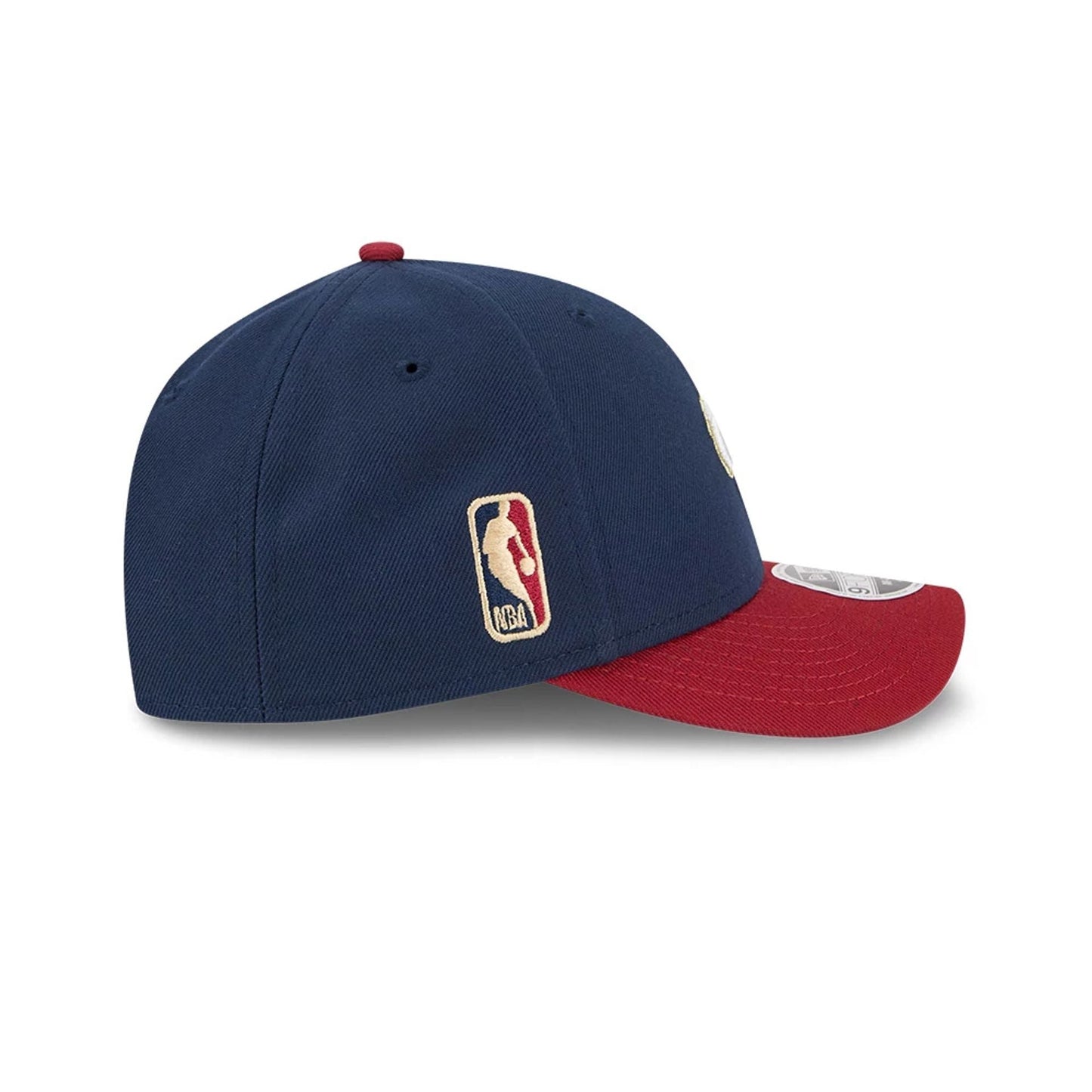 Pictured is this NBA Classic Cleveland Cavaliers 9FORTY M-Crown Adjustable cap in dark blue. 6