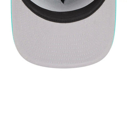 Pictured is this NBA Classic Memphis Grizzlies 9FIFTY A-Frame Snapback Adjustable cap in black. 2