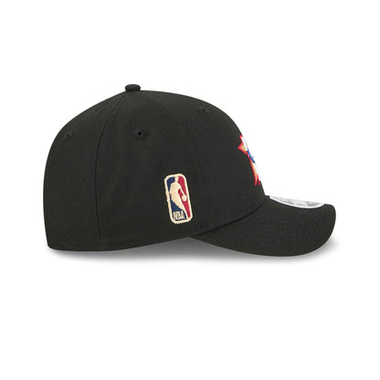 Pictured is this NBA Classic Philadelphia 76ers 9FORTY M-Crown Adjustable cap in black. 6