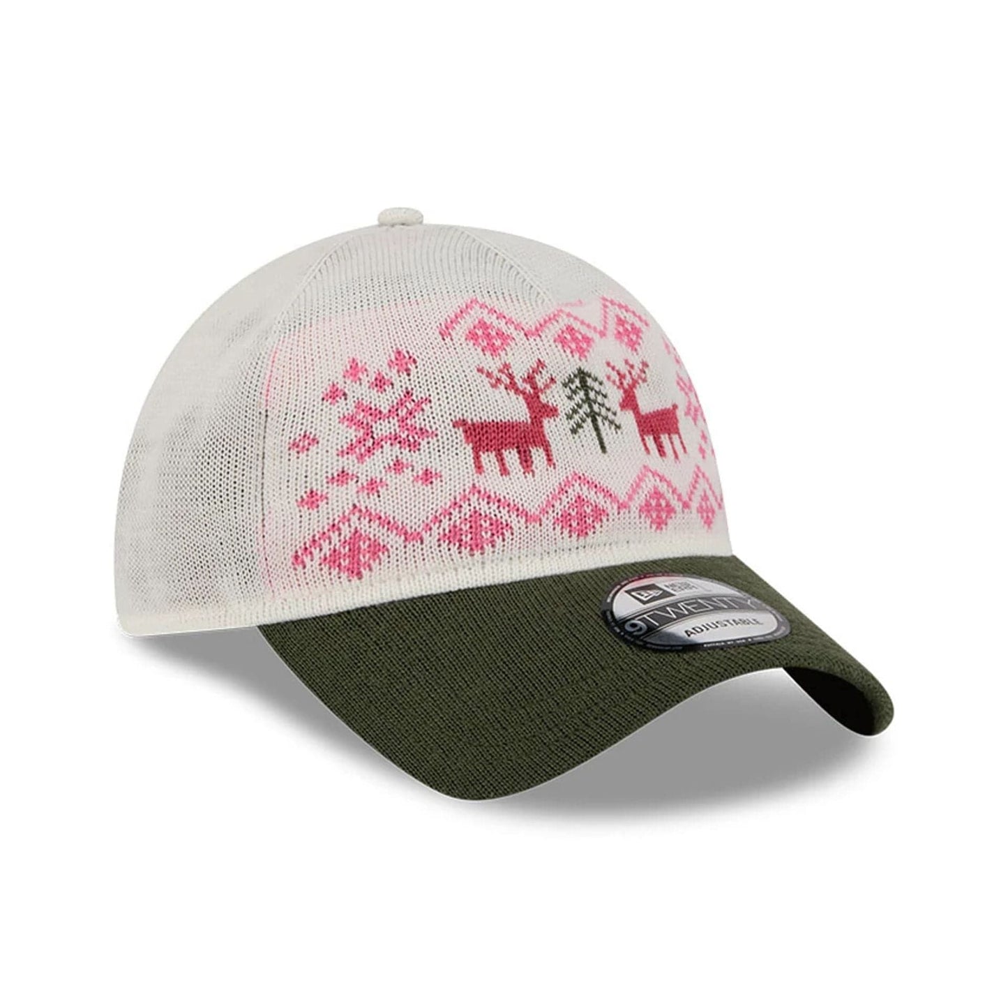Pictured is this New Era Holiday Essentials 9TWENTY cap in white. 3
