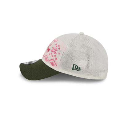 Pictured is this New Era Holiday Essentials 9TWENTY cap in white. 5