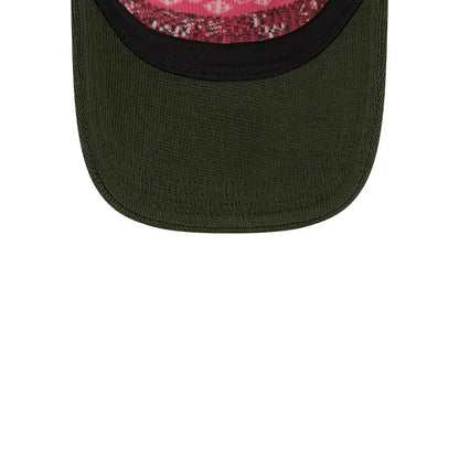 Pictured is this New Era Holiday Essentials 9TWENTY cap in white. 7