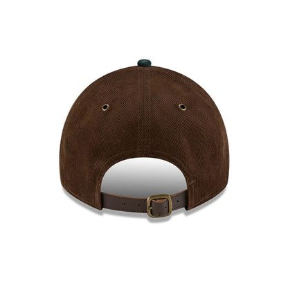Pictured is this New Era Holiday Essentials 9TWENTY cap in dark brown. 2