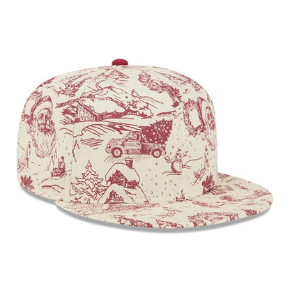 Pictured is this New Era Holiday Essentials 59FIFTY Fitted cap in white. 4