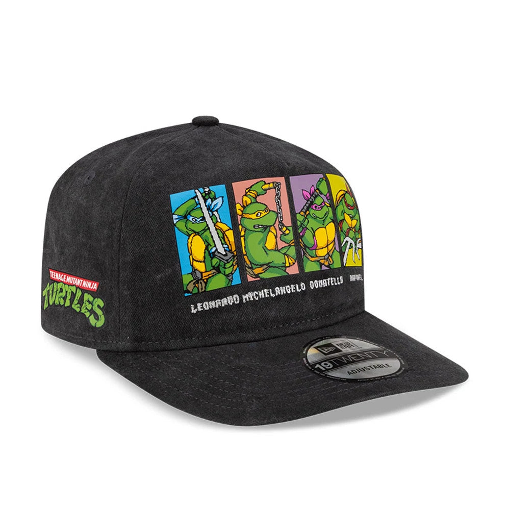 Pictured is this 1989 Arcade Game Teenage Mutant Ninja Turtles 19TWENTY cap in black. 1