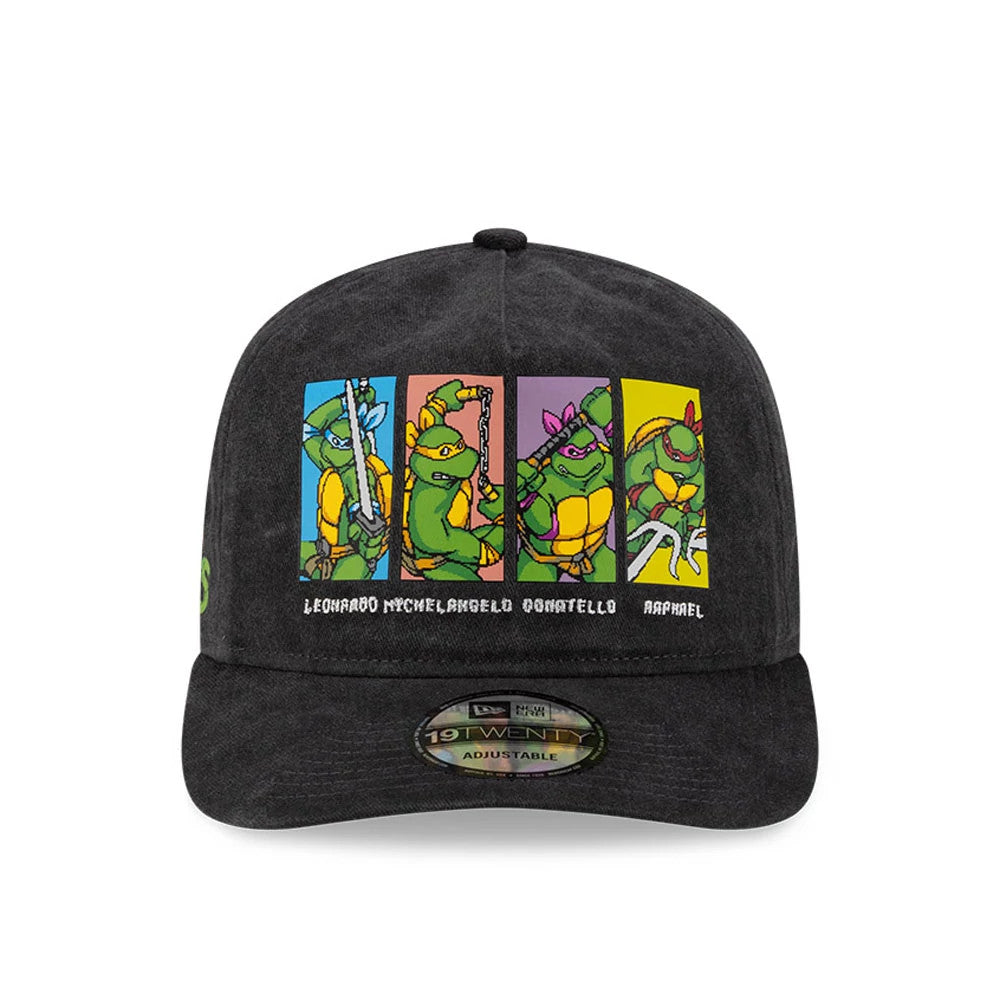 Pictured is this 1989 Arcade Game Teenage Mutant Ninja Turtles 19TWENTY cap in black. 3