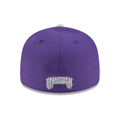 Pictured is this Shredder Teenage Mutant Ninja Turtles 59FIFTY Fitted cap in purple. 3