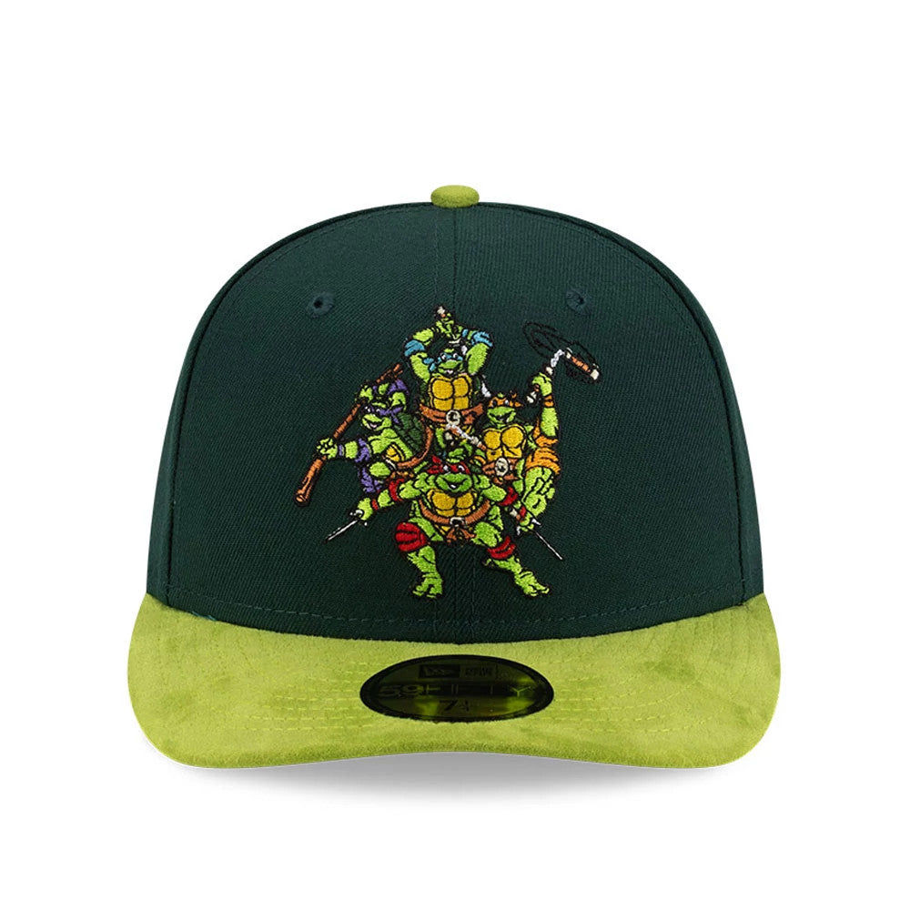 Pictured is this Teenage Mutant Ninja Turtles 59FIFTY Fitted cap in dark green. 3