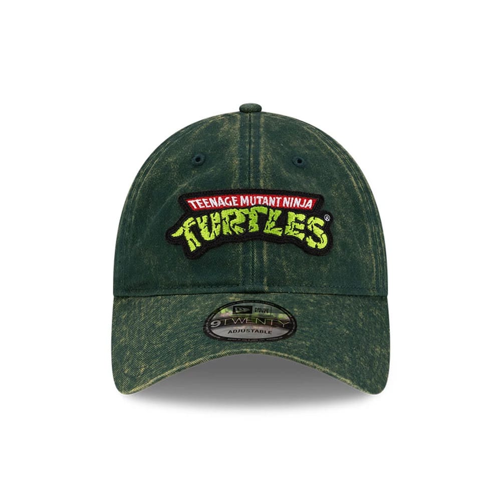 Pictured is this Logo Teenage Mutant Ninja Turtles 9TWENTY cap in dark green. 2