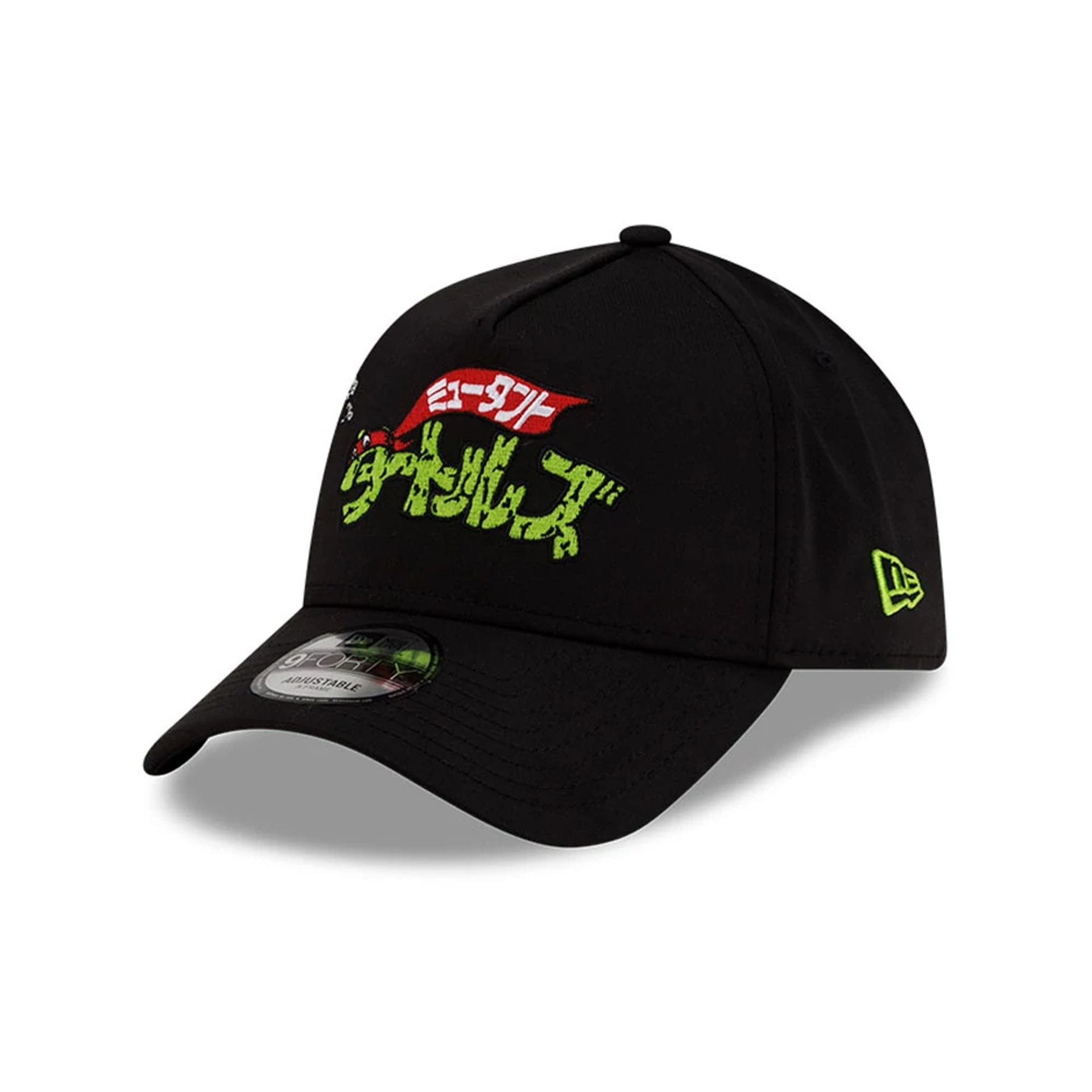 Pictured is this Japanese Teenage Mutant Ninja Turtles 9FORTY A-Frame cap in black. 3