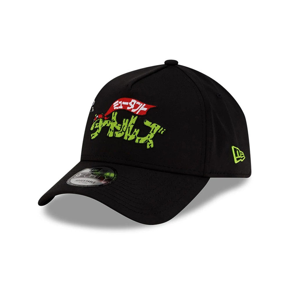 Pictured is this Teenage Mutant Ninja Turtles Kanji 9FORTY A-Frame cap in black. 3