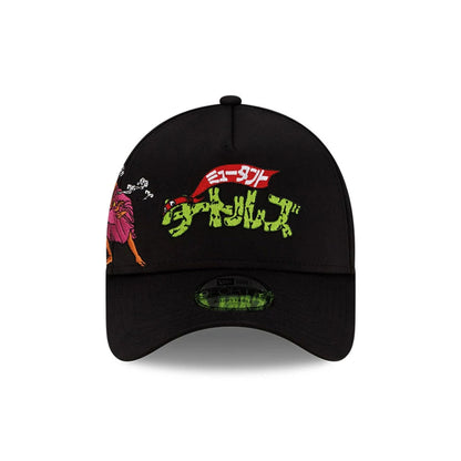 Pictured is this Japanese Teenage Mutant Ninja Turtles 9FORTY A-Frame cap in black. 2