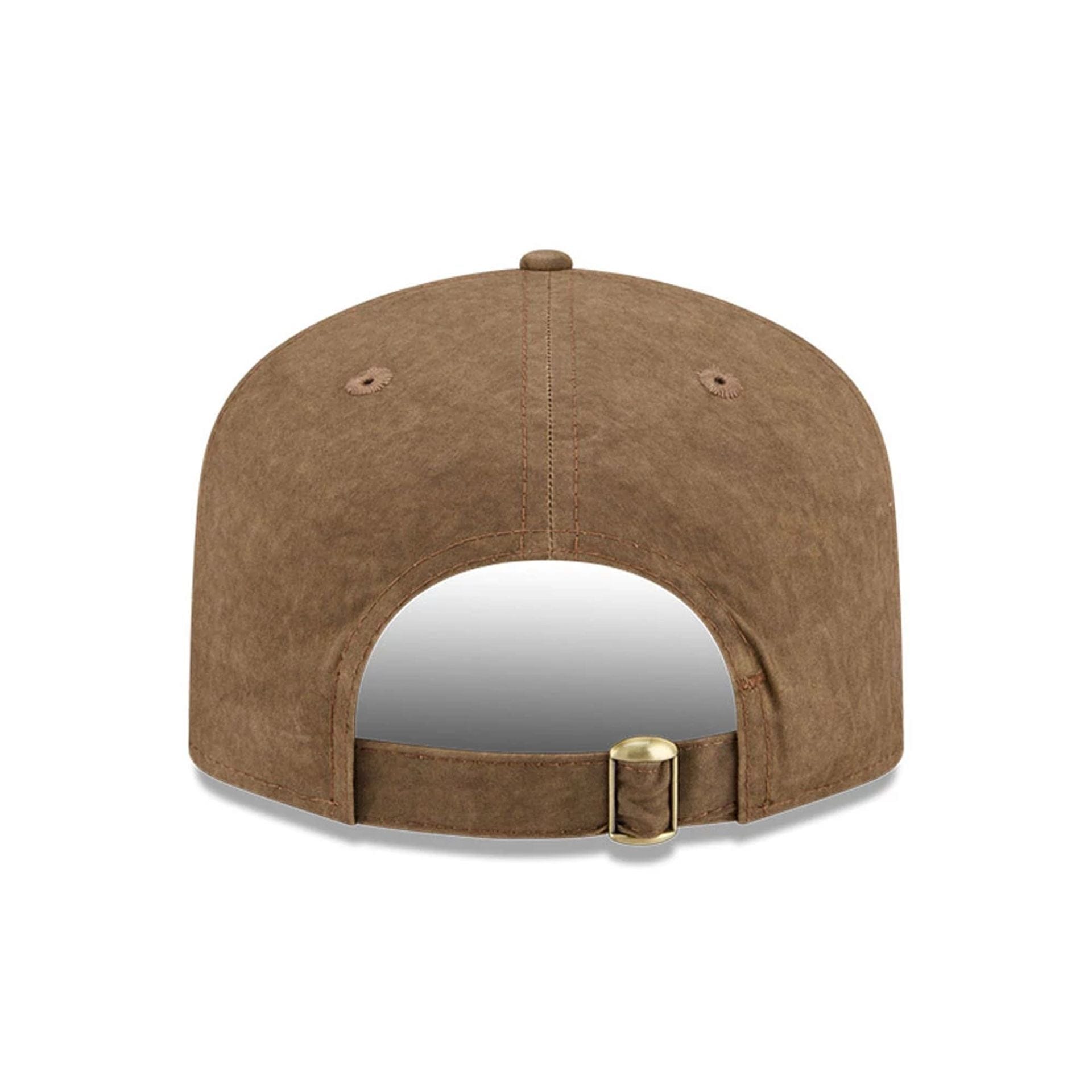 Pictured is this MLB Utility Linen New York Mets 19TWENTY cap in open brown. 6