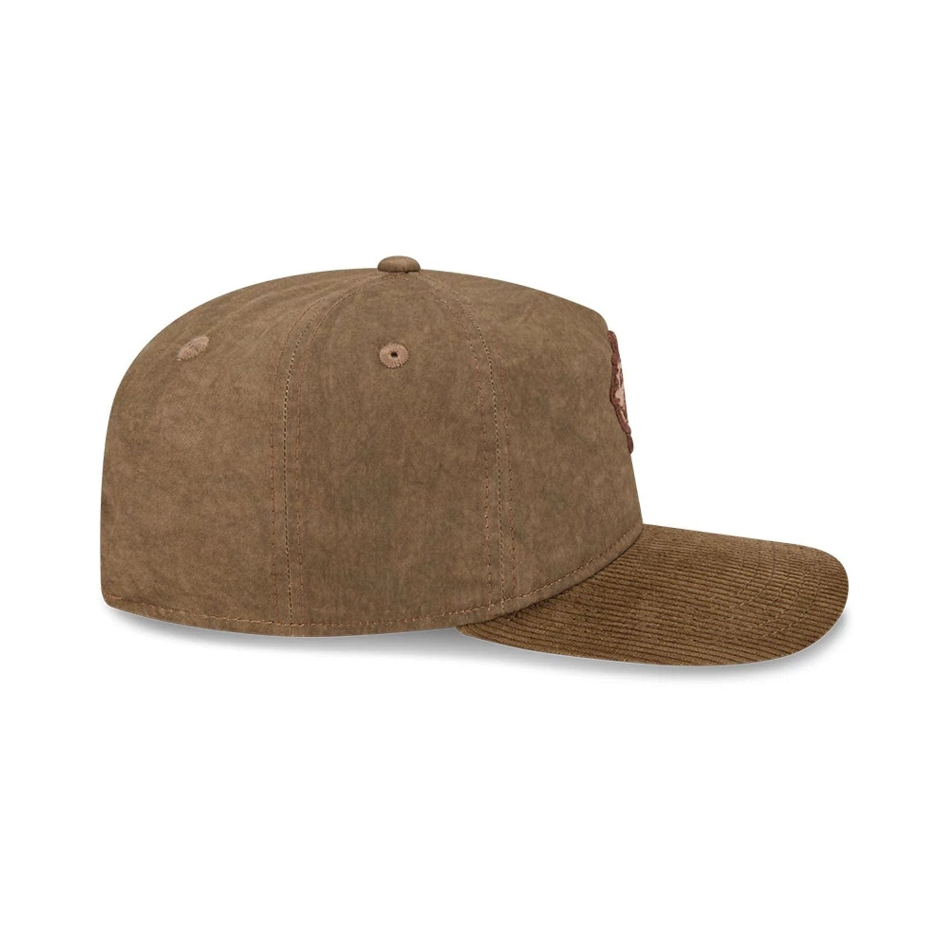 Pictured is this MLB Utility Linen New York Mets 19TWENTY cap in open brown. 5