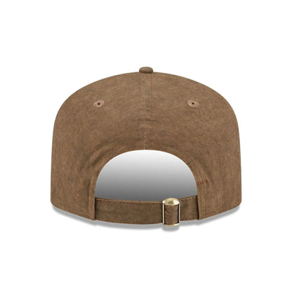 Pictured is this MLB Utility Linen Boston Red Sox 19TWENTY cap in open brown. 6