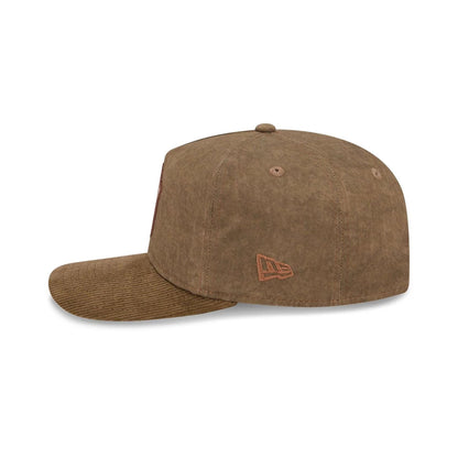 Pictured is this MLB Utility Linen New York Yankees 19TWENTY cap in open brown. 5