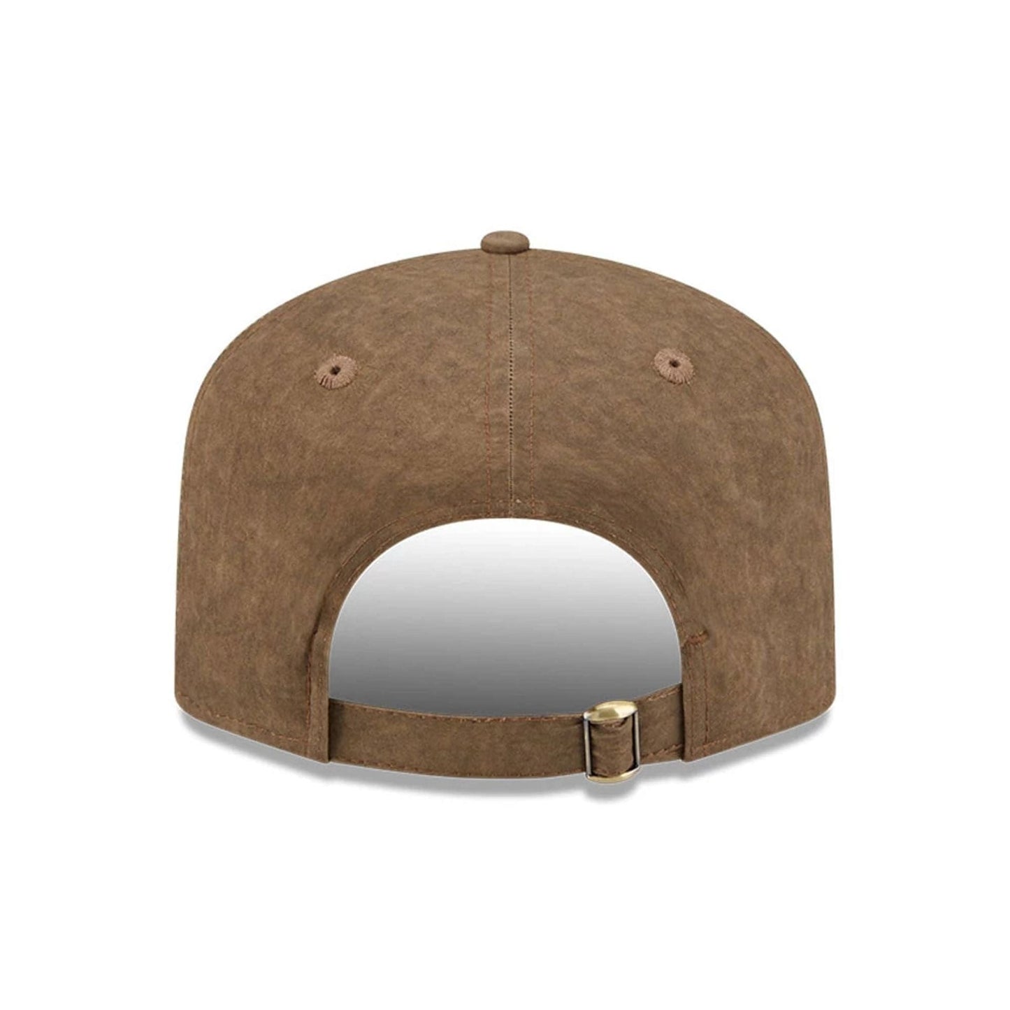 Pictured is this MLB Utility Linen New York Yankees 19TWENTY cap in open brown. 4