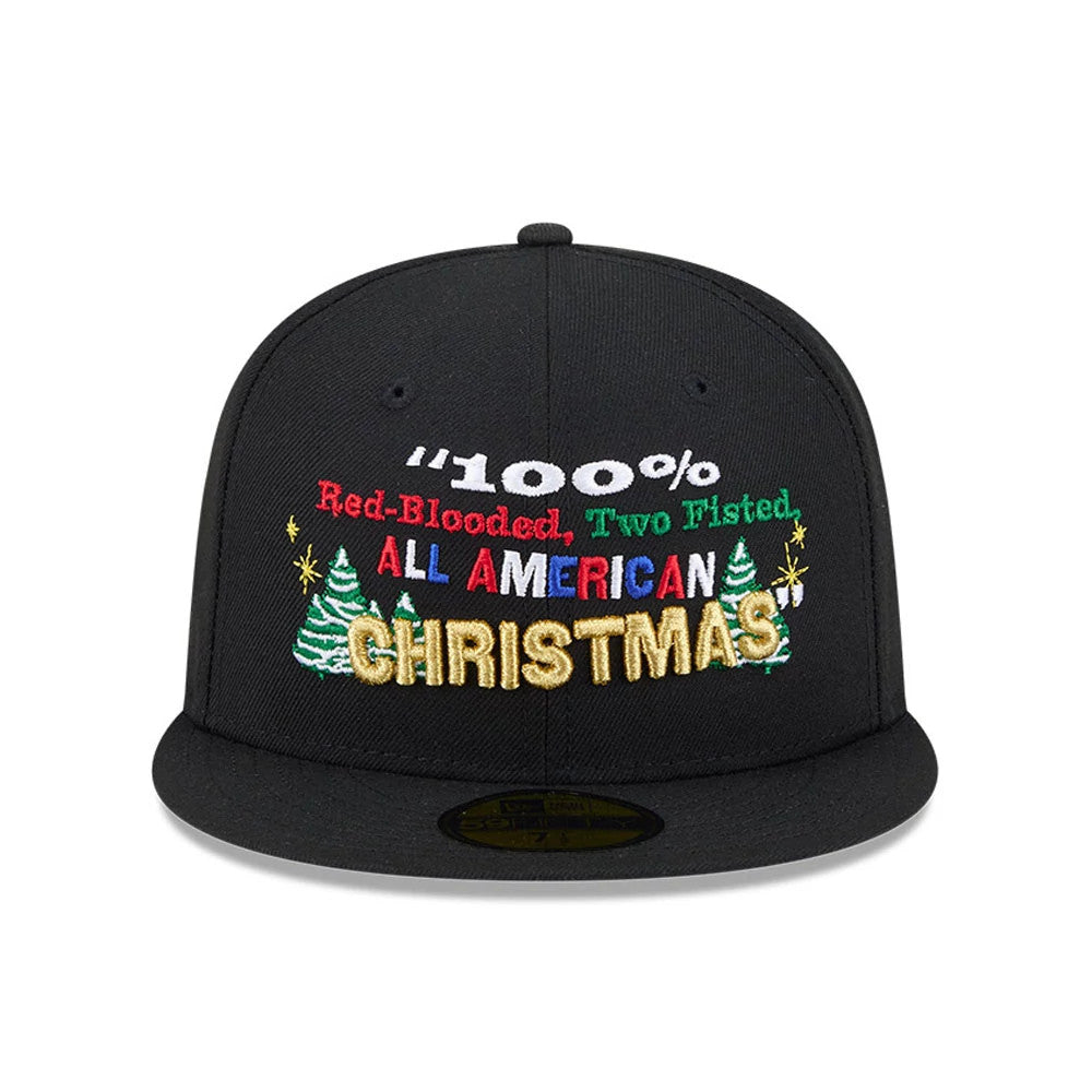 Pictured is this Warner Brothers A Christmas Story 59FIFTY Fitted cap in black. 3