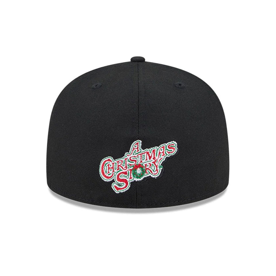 Pictured is this Warner Brothers A Christmas Story 59FIFTY Fitted cap in black. 5