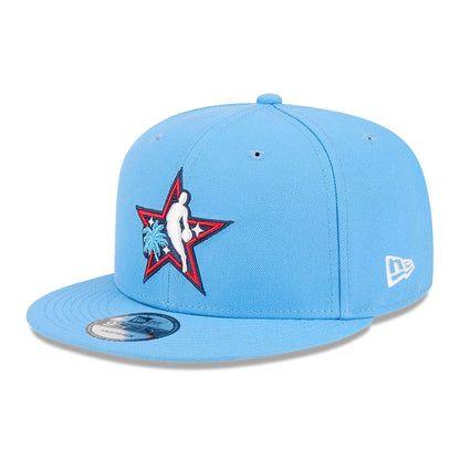 Pictured is this NBA All Star Game 2026 Logo 9FIFTY Snapback cap in blue. 4