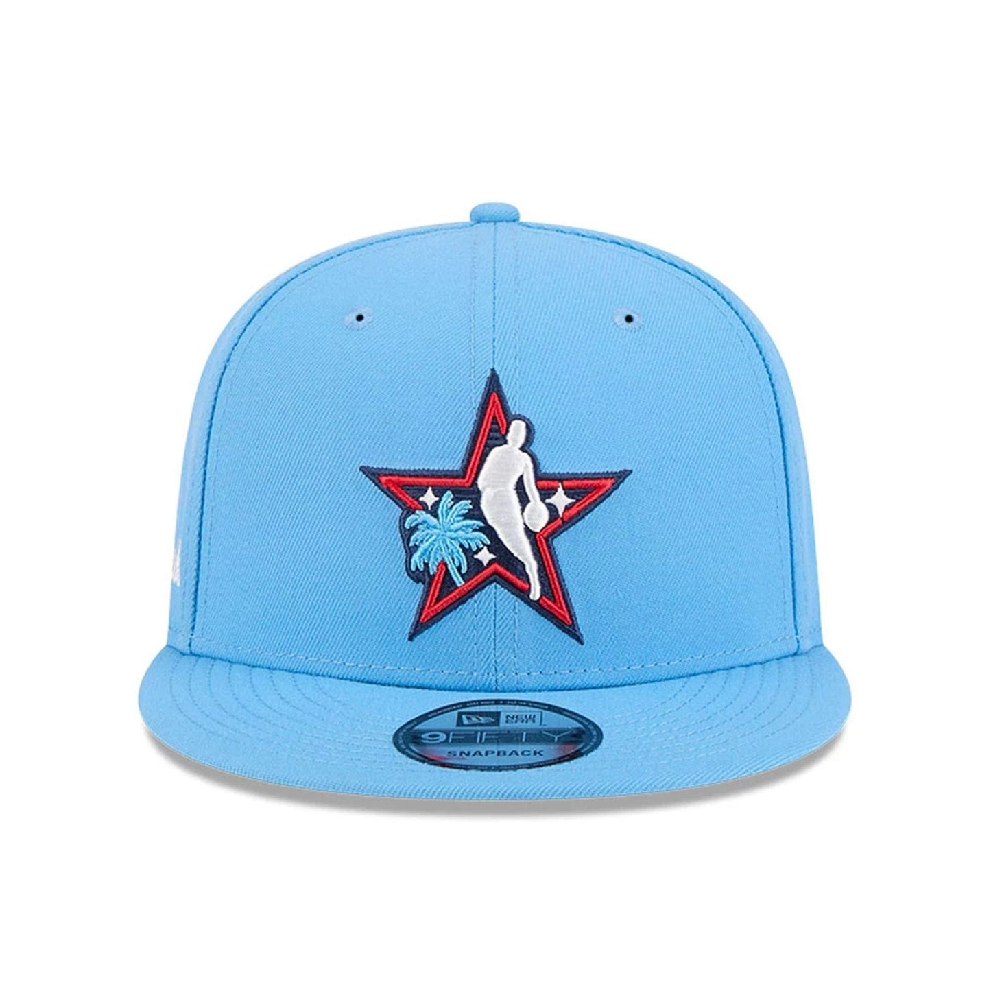 Pictured is this NBA All Star Game 2026 Logo 9FIFTY Snapback cap in blue. 3