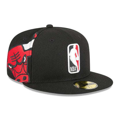 Pictured is this NBA All Star Game 2026 Chicago Bulls 59FIFTY Fitted cap in black. 1