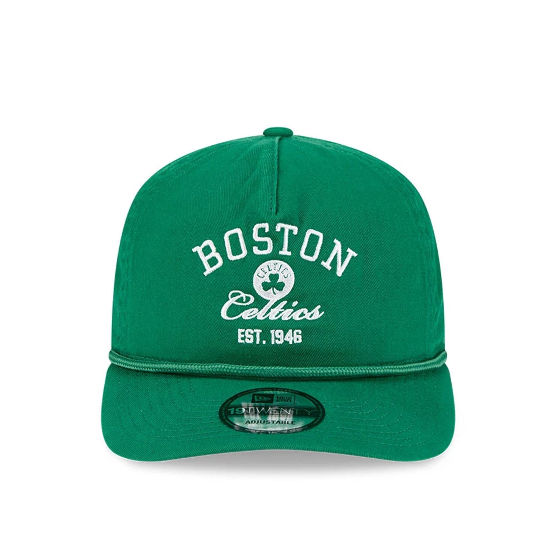 Pictured is this NBA All Star Game 2026 Boston Celtics 19TWENTY cap in green. 2
