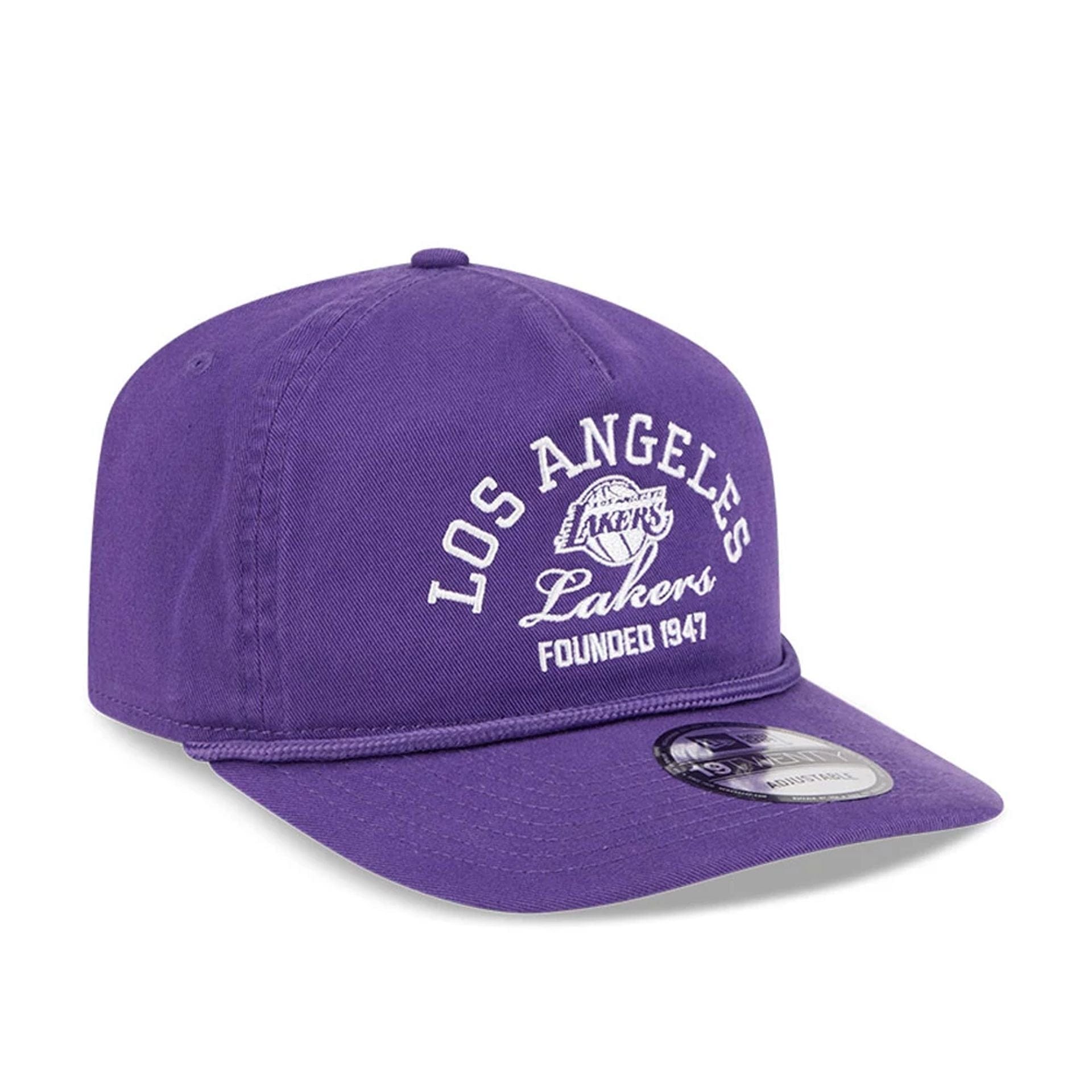 Pictured is this NBA All Star Game 2026 LA Lakers 19TWENTY cap in purple. 3