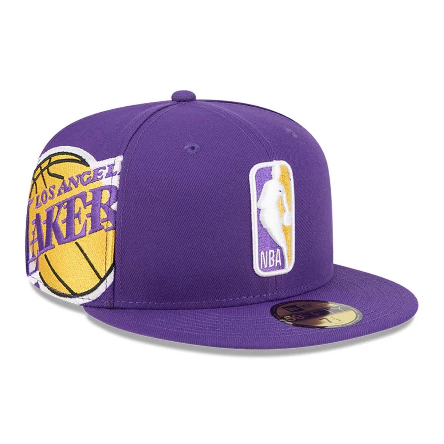 Pictured is this NBA All Star Game 2026 LA Lakers 59FIFTY Fitted cap in purple. 1