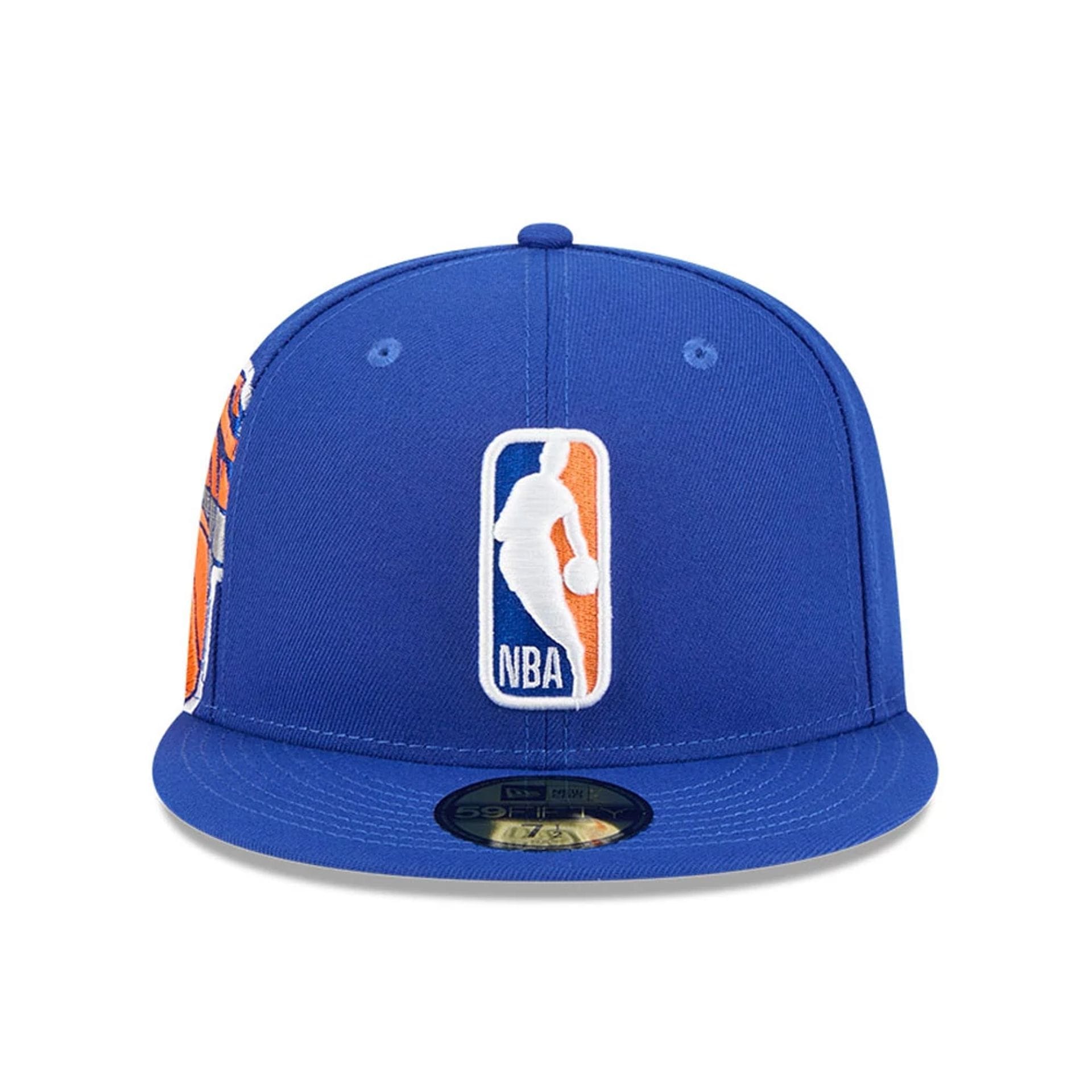 Pictured is this NBA All Star Game 2026 New York Knicks 59FIFTY Fitted cap in blue. 5