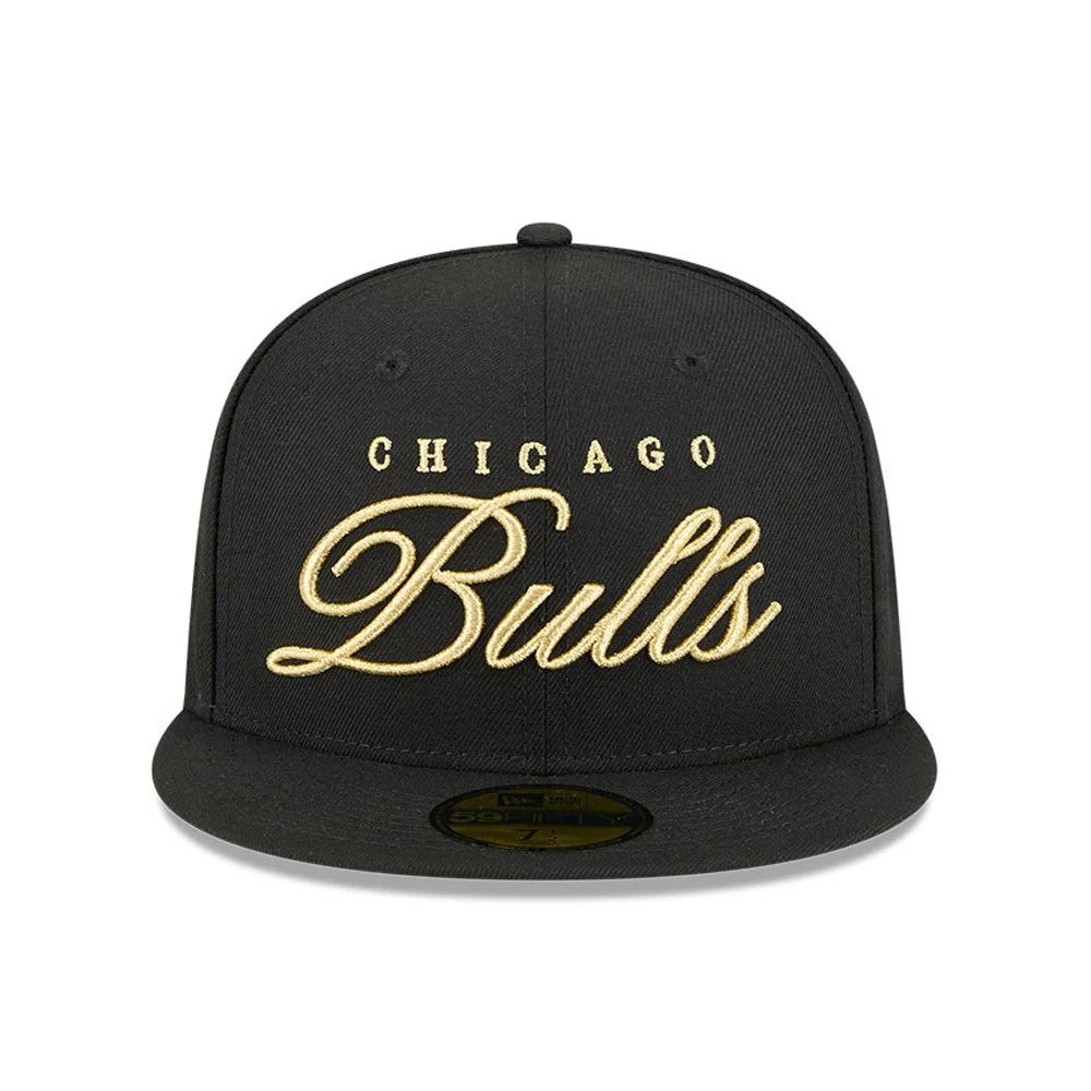 Pictured is this NBA All Star Game 2026 Chicago Bulls 59FIFTY Fitted cap in black. 3