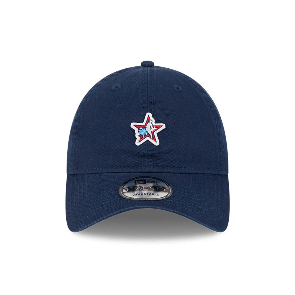 Pictured is this NBA All Star Game 2026 9TWENTY cap in Dark Blue. 2