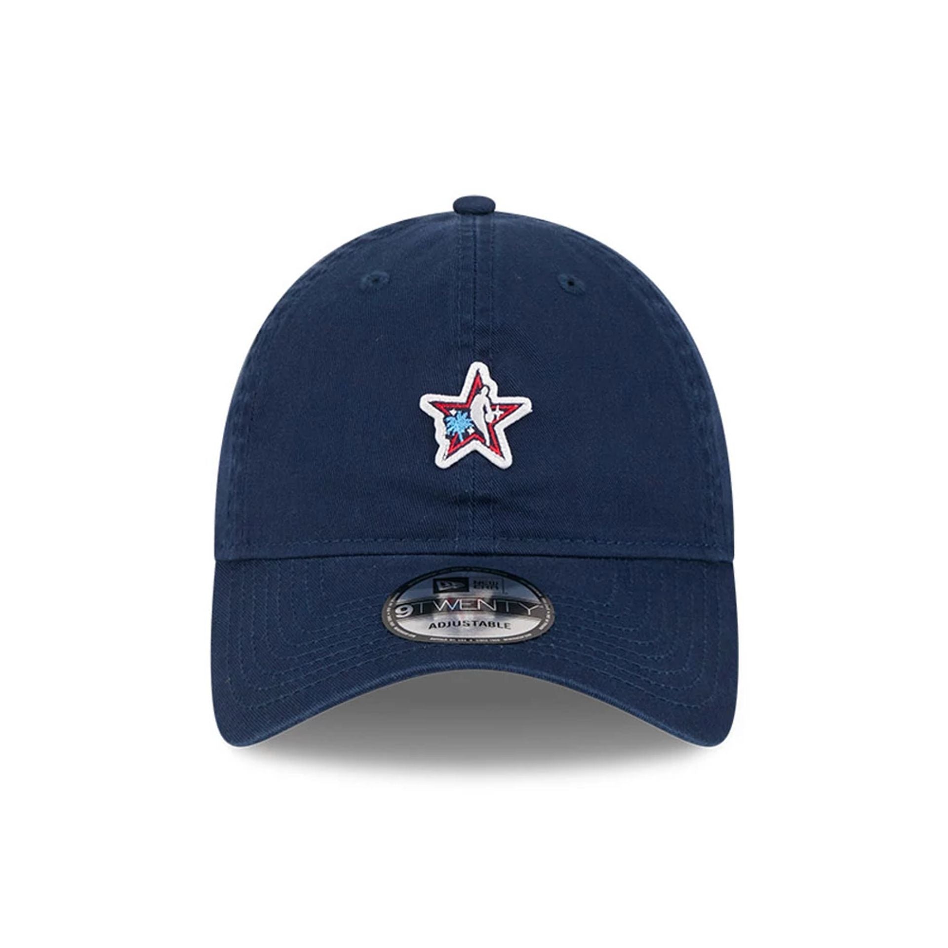 Pictured is this NBA All Star Game 2026 9TWENTY cap in Dark Blue. 2