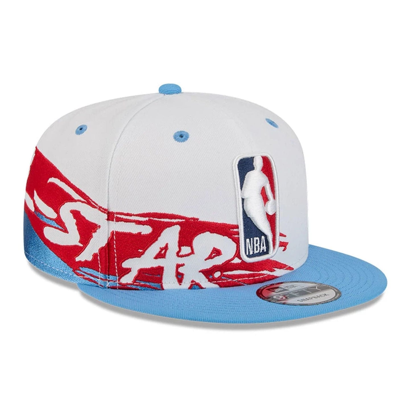 Pictured is this NBA All Star Game 2026 9FIFTY Snapback cap in White. 1