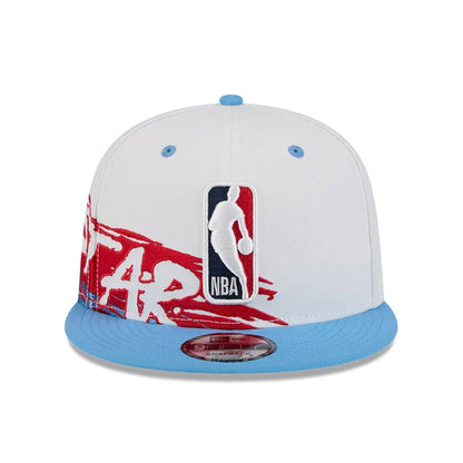 Pictured is this NBA All Star Game 2026 9FIFTY Snapback cap in White. 4