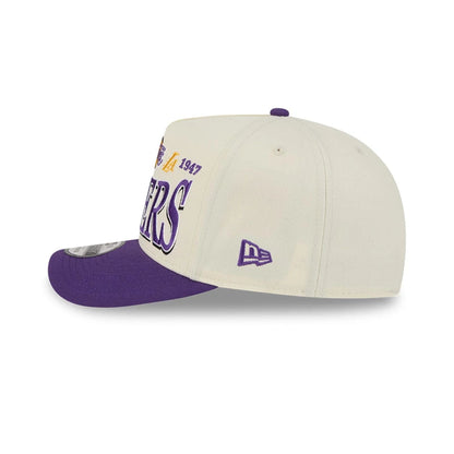 Pictured is this NBA All Star Game 2026 LA Lakers 9FIFTY A-Frame Snapback cap in White. 6