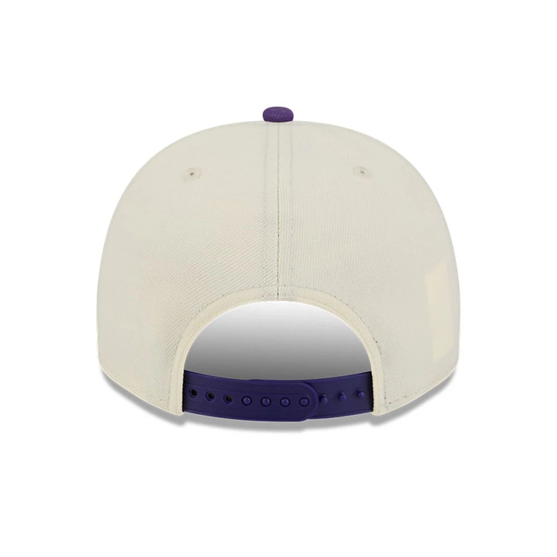 Pictured is this NBA All Star Game 2026 LA Lakers 9FIFTY A-Frame Snapback cap in White. 5